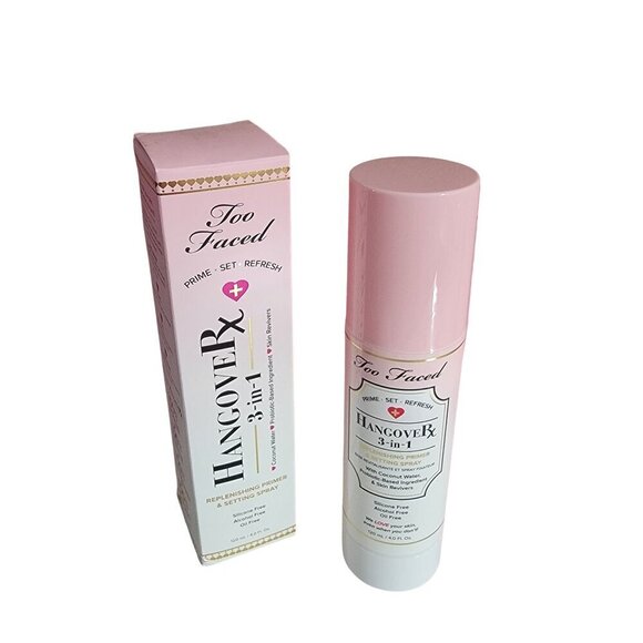 TOO FACED Hangover Rx 3-In-1 Replenishing Primer & Setting Spray NEW in Box - Picture 13 of 13